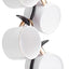 Soporte tazas cocina gabinete café cejas negras