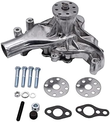 Bomba agua aluminio pulido para SBC Chevy