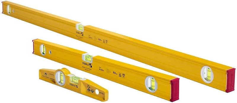 Set 3 niveles profesionales 48x24" Torpedo aluminio
