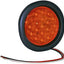 Luz estroboscópica LED redonda color ámbar 4"