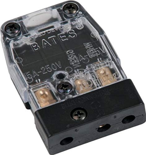 Pasador escenario 20A 125V hembra cubierta transparente
