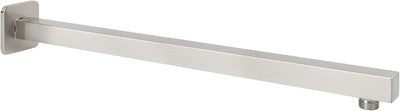 Brazo ducha extensor lluvia acero inox níquel cepillado 50.8cm
