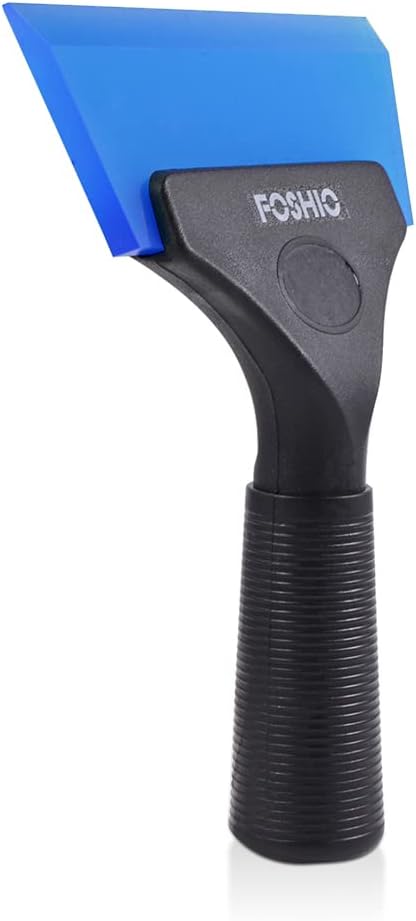 Escobilla mini limpiaparabrisas goma azul 5" antiderrap