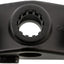 Soporte riel Borda con bloqueo 343-BK