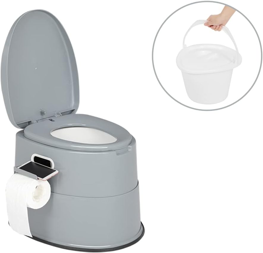 Inodoro portátil desmontable para campamento