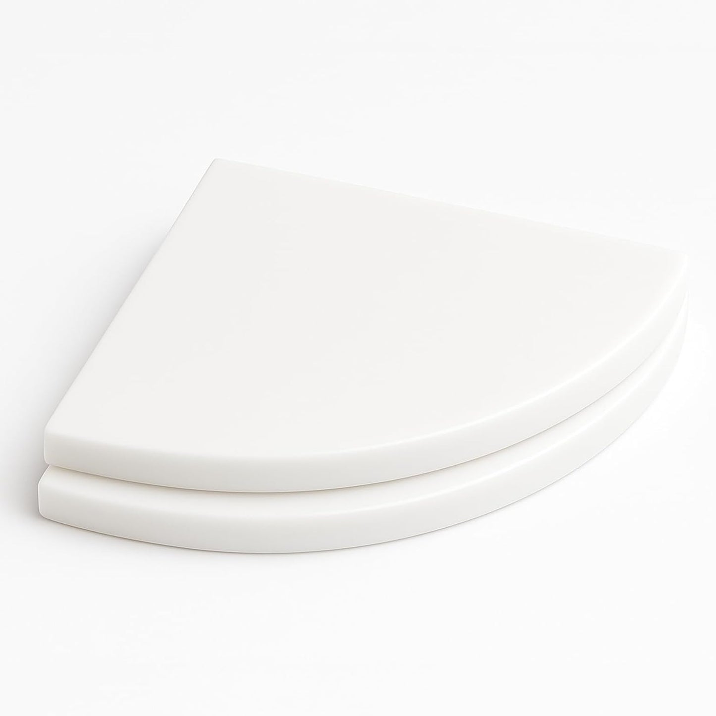 Estante ducha esquinero mármol blanco 9" diseño clásico