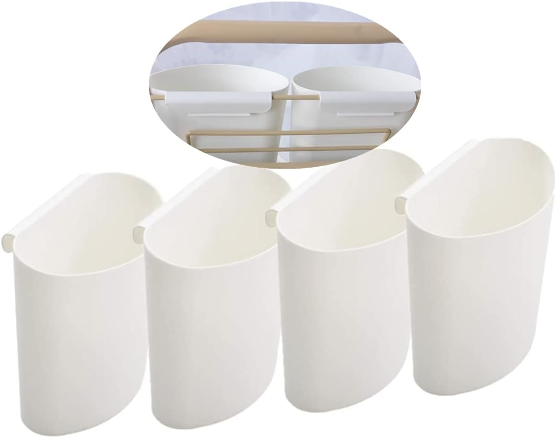 4 Portavasos colgantes soporte lápices ahorro espacio