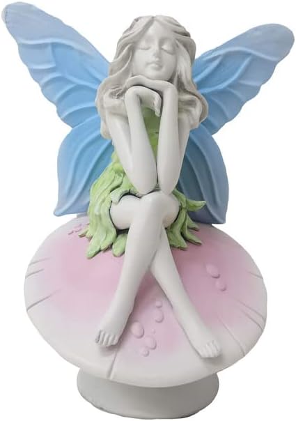 Estatua hadas decorativa para jardín y hogar