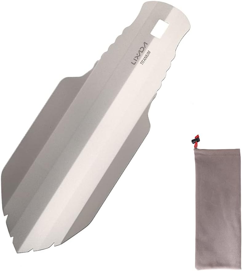 Pala titanio camping ultraligera 1.2oz