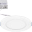Lámpara LED empotrable 4" 650lm 5 CCT 12 Pzas regulable IC