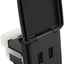 Puerto USB negro mate con receptáculo