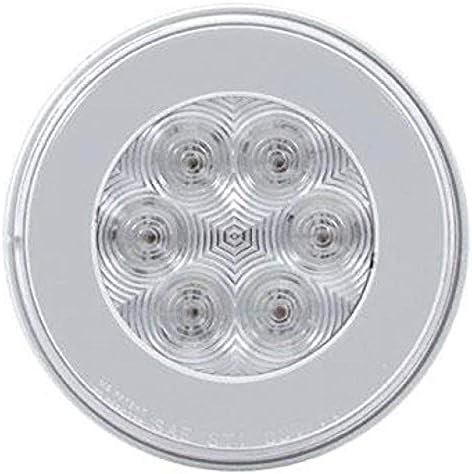Luz señal giro 21 LED 4" lente transparente
