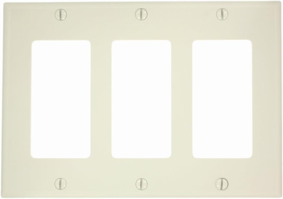 Placa GFCI 3 ventanas termoestable 80411-NT