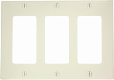Placa GFCI 3 ventanas termoestable 80411-NT