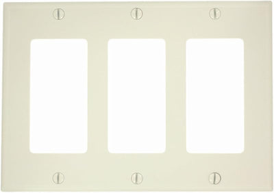 Placa GFCI 3 ventanas termoestable 80411-NT