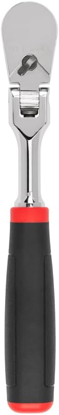 Trinquete cabeza flexible 3/8pulg agarre cómodo 8pulg