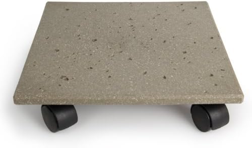 Porta plantas Terra Stone gris