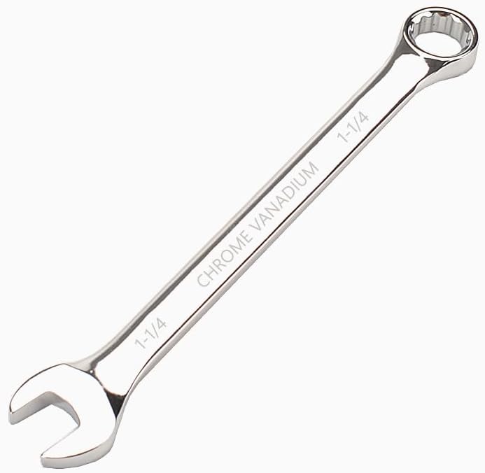 Llave combinada SAE 1-1/4 pulg 12 puntos