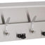 Estante acero inox 34pulg con soportes escoba fregona y