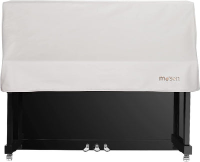 Funda teclado piano vertical antipolvo blanco