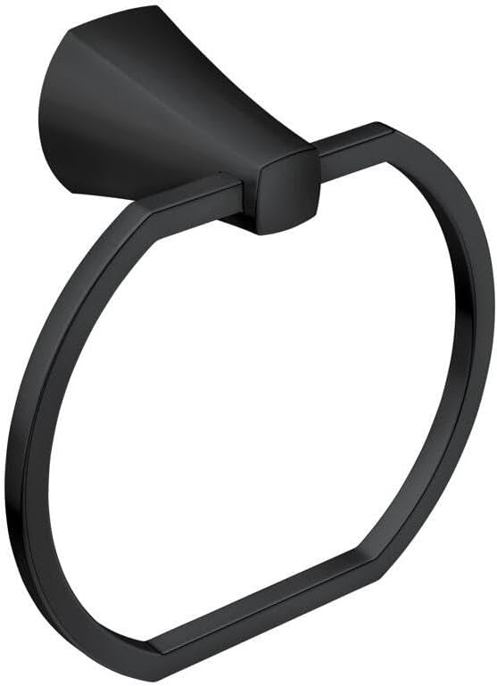 Toallero Lindor Moen MY8786BL negro mate