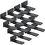 16 Soportes Estantes 4pulg Metal Hierro 1/5pulg Grosor