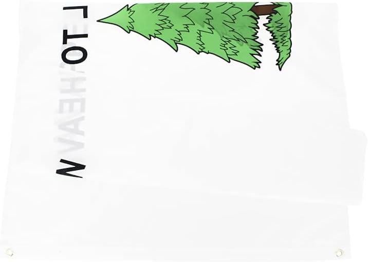 Bandera 3x5ft Atraer al Cielo Árbol de Pino