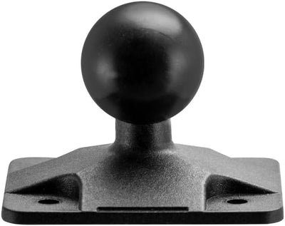 Adaptador bola goma AMPS 4 agujeros 25mm para montaje robusto