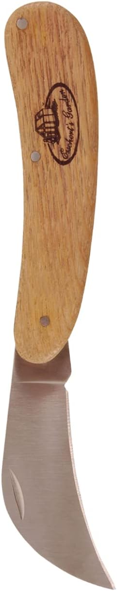 Cuchillo de Podar con Hoja de Acero Inox para Jardín