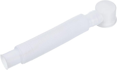 Tubos drenaje bañera flexible blanco 1pie