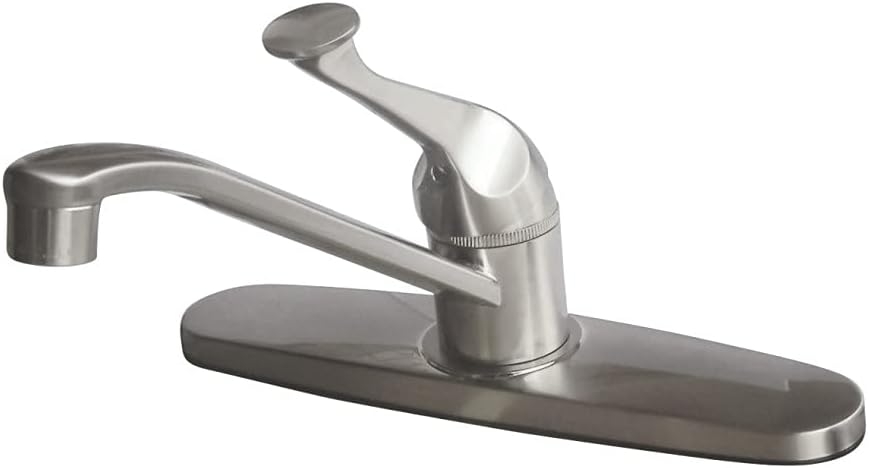 Grifo cocina 8pulg níquel cepillado