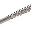Tornillos cubierta acero inox #8x2-1/2 T15 50pies2 pack 100