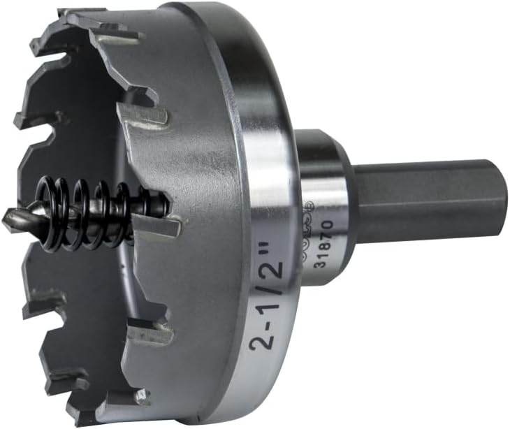 Cortador agujeros 2.5" acero inox carburo