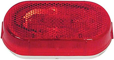 Luces marcadoras ovaladas rojas Peterson PM V108WR