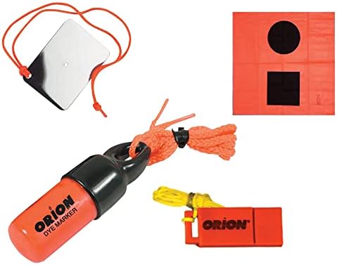 Kit señalización bandera espejo marcador tinte silbato