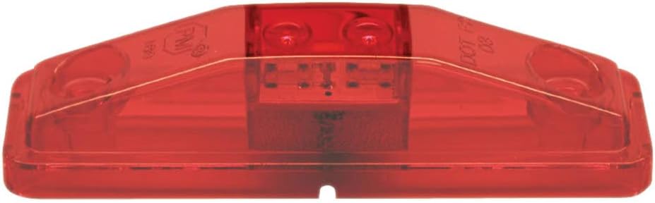 Luz LED multifunción 4.06x1.06pulg kit rectangular rojo