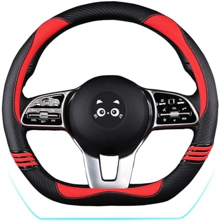Funda volante forma D cuero PU antiderrap 14.5-15"