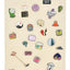 Broche para pared soporte joyas aretes collar organiz. pines