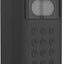 Funda silicona teclado myQ compatible 20° negro
