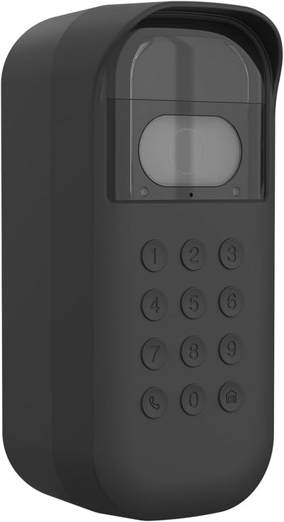 Funda silicona teclado myQ compatible 20° negro