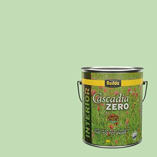 Pintura semibrillante interiores 1gal brillo verde