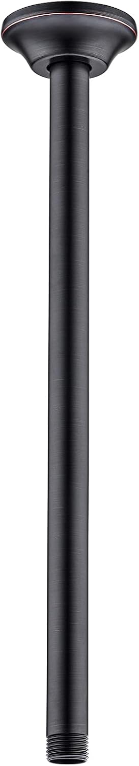 Brazo ducha lluvia techo 16pulg bronce aceitado