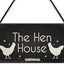 Placa madera rústica The Hen House 10x5