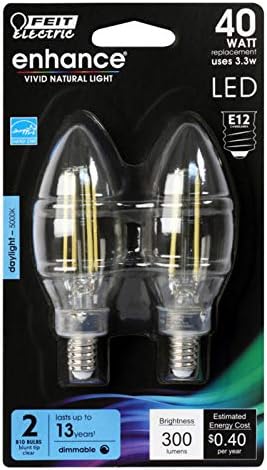 Candelabro LED 40W 2 Bombillas