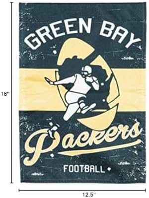 Almohada Green Bay Packers vintage lino