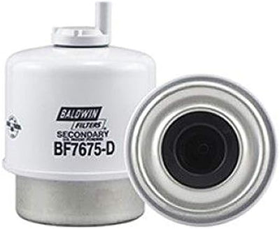 Filtro combustible 4-15/32x3-9/32 pulg color rojo