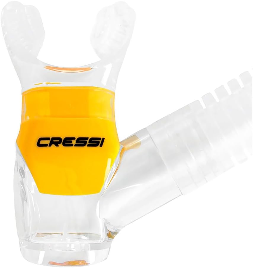 Snorkel Seco Adulto Cressi con Protección y Válvula