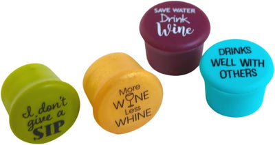Tapón botella vino set 4 sorbo quejido ahorra bebidas