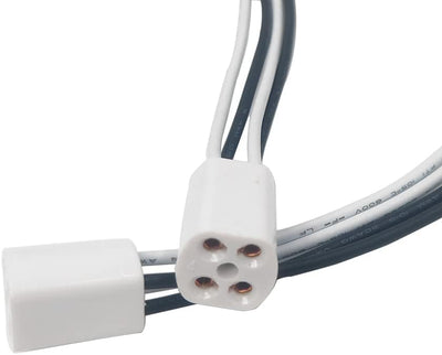 Lámpara Led Tubo Redonda G10Q con Soporte 4 Pines