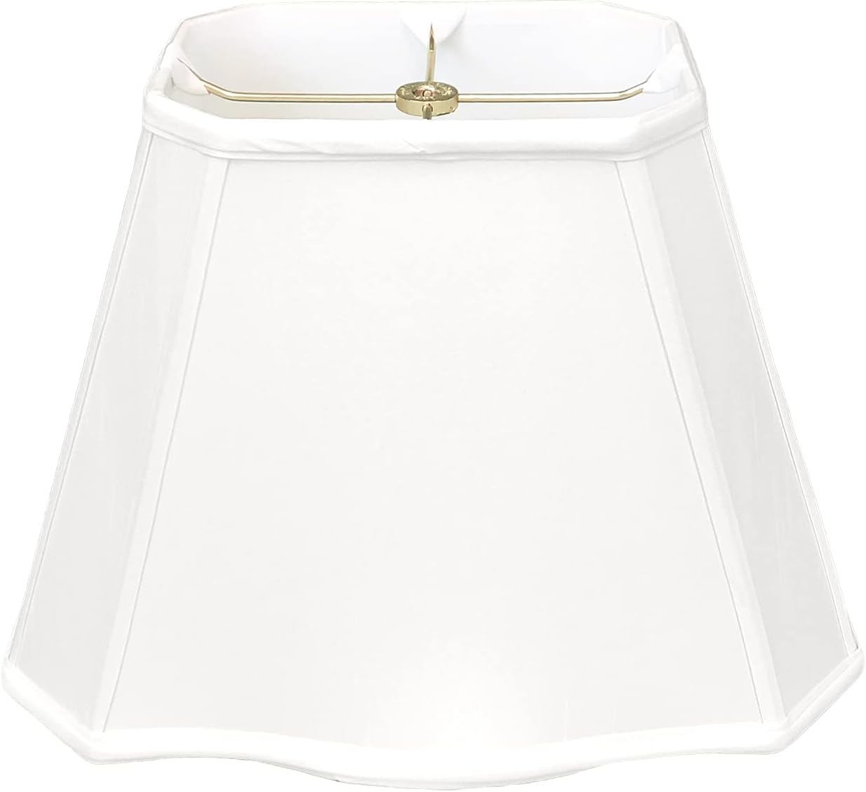 Pantalla rectangular lámpara blanco 7x10x12.25x18pulg